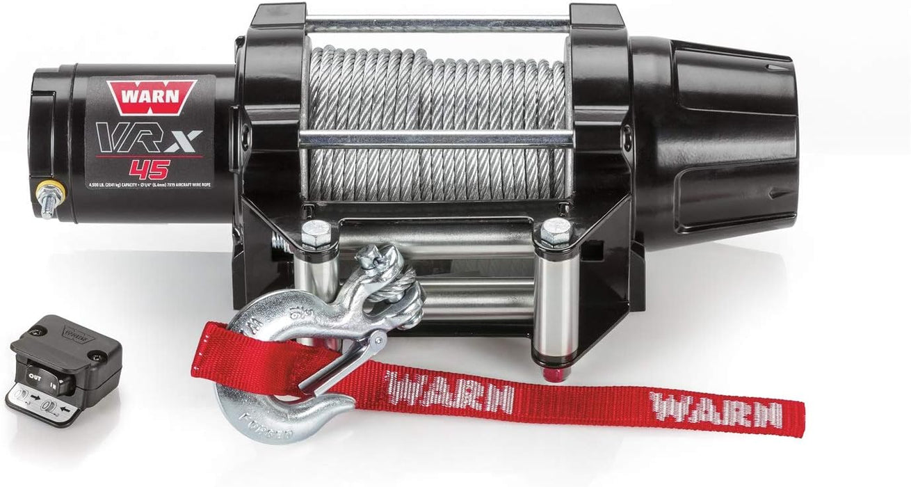 WARN VRX 45 Powersports UTV SXS Winch – 4,500 lb Capacity with Steel Rope - Recon Recovery