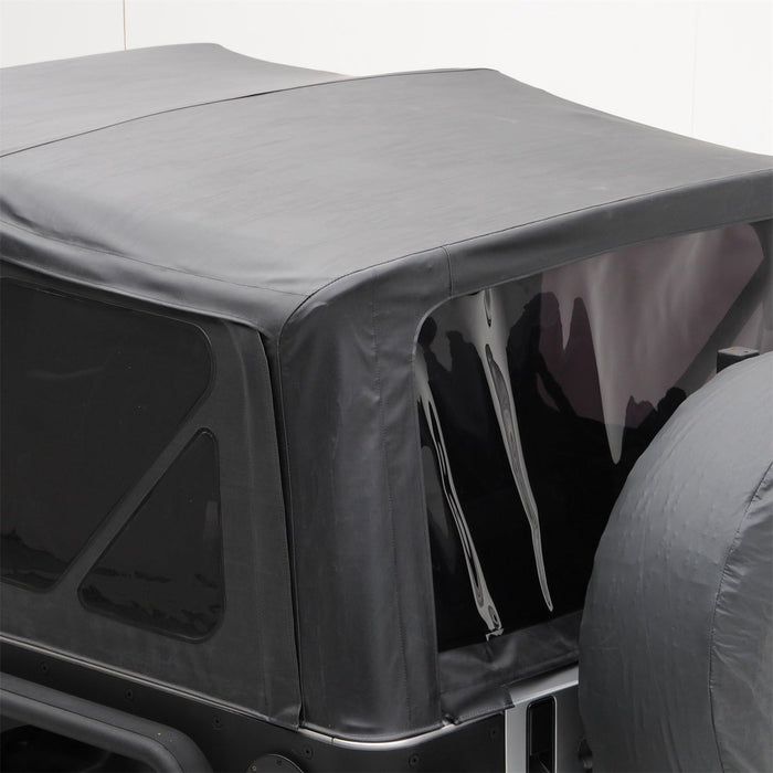 Smittybilt OEM Style Replacement Soft Top w/ Door Skins For 1997 - 2006 Jeep Wrangler TJ - Black - Recon Recovery