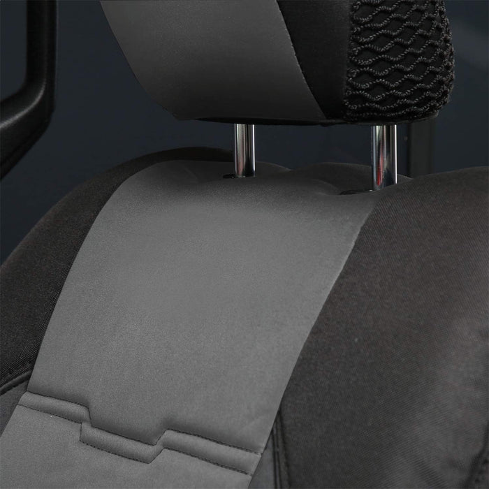 Smittybilt GEN2 Charcoal Neoprene Seat Cover Set Front & Rear For 2020-2025 Jeep Gladiator JT - Recon Recovery
