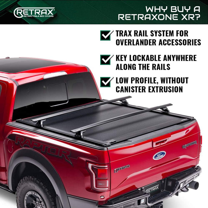 Retrax T-60243 RetraxOne XR Retractable Polycarbonate Tonneau Cover For 2019-2024 Ram 1500 (5'7" Bed) - Recon Recovery