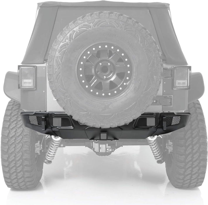 SmittyBilt Stryker Modular Rear Bumper for 2007-2018 Jeep Wrangler JK - Recon Recovery