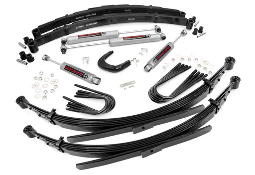 Rough Country 4 Inch Lift Kit for 1973 - 1976 Chevy/GMC 3/4 - Ton Suburban/C25/K25 Truck - Recon Recovery