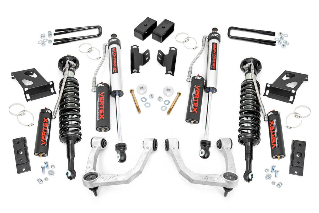 Rough Country 74250 Bolt On 3.5" Suspension Lift Kit for 2005-2023 Toyota Tacoma + Vertex Coilovers