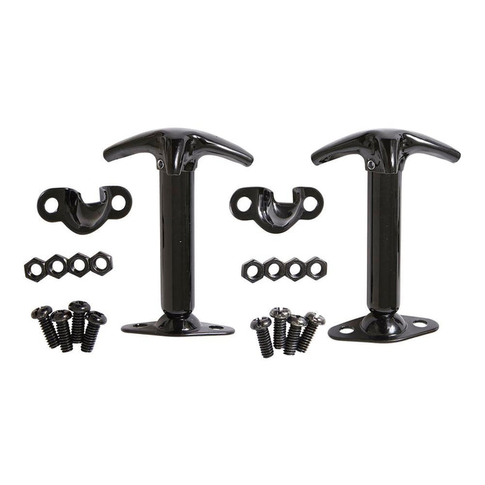 Smittybilt Hood Catch Kit Black For 1955- 1995 Jeep CJ & YJ - Recon Recovery