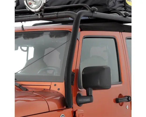 SmittyBilt SRC Complete Roof Rack Exo Frame for 2007 - 2018 Jeep Wrangler JKU - Recon Recovery