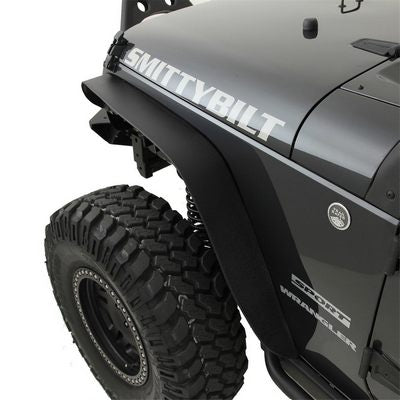 Smittybilt XRC 4" Steel Fender Flare Kit for 2007 - 2018 Jeep Wrangler JK - Recon Recovery