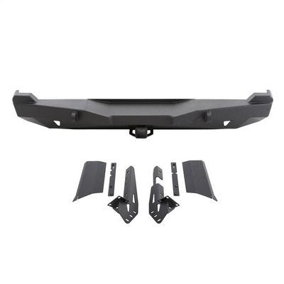 SmittyBilt XRC Steel Rear Bumper with 2" Hitch for 1984 - 2001 Jeep Cherokee XJ - Recon Recovery