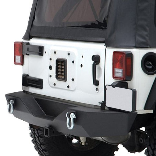 SmittyBilt XRC Gen 1 Rear Bumper with Hitch 2007 - 2018 Jeep Wrangler JK - Recon Recovery - Recon Recovery