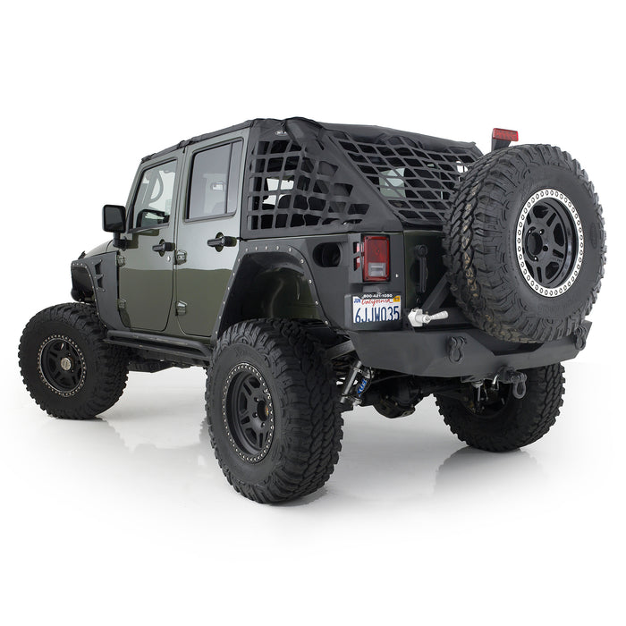 Smittybilt XRC Gen1 Rear Bumper for 2007 - 2018 Jeep Wrangler JK - Recon Recovery
