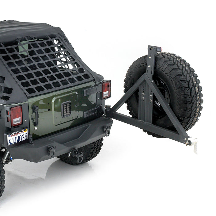 Smittybilt XRC Gen1 Rear Bumper for 2007 - 2018 Jeep Wrangler JK - Recon Recovery
