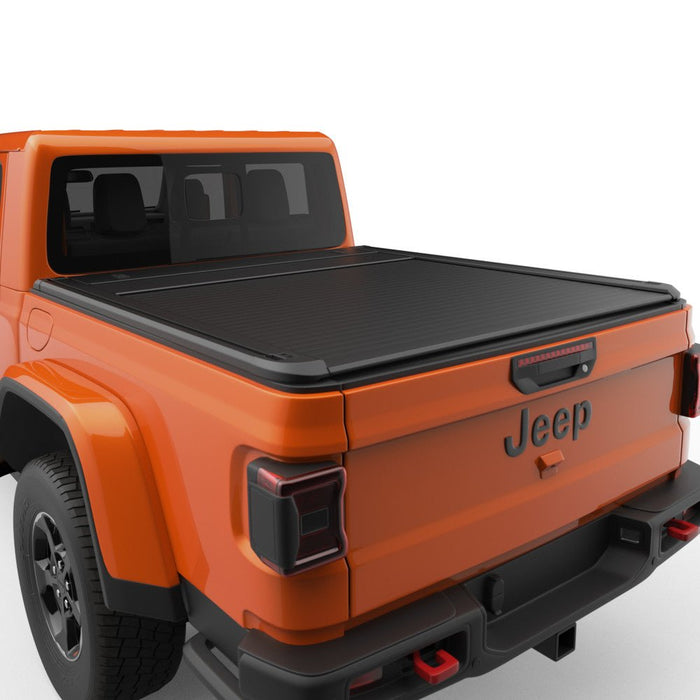 EGR RollTrac Electric Retractable T - Slot Tonneau Cover for 2020 - 2025 Jeep Gladiator JT - Recon Recovery - Recon Recovery