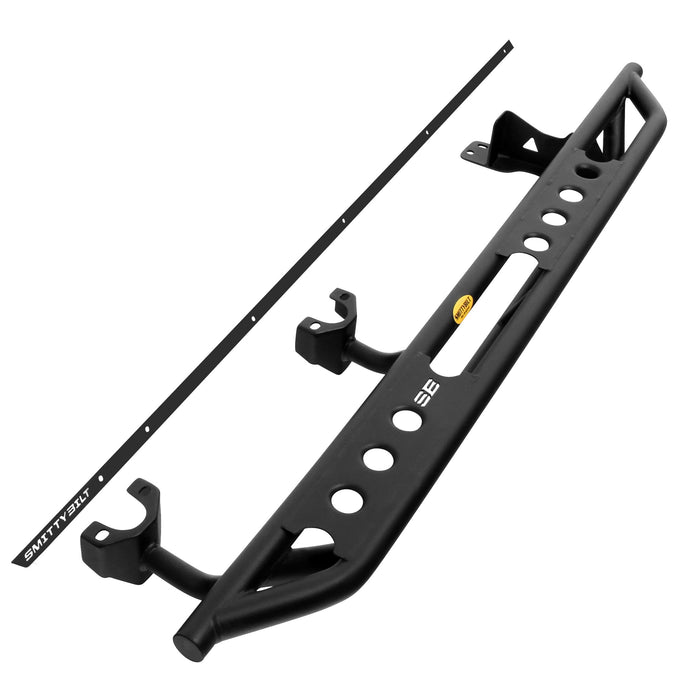 Smittybilt SRC Side Armor with Steps for 2018 - 2026 Jeep Wrangler JL 4 Door - Recon Recovery - Recon Recovery