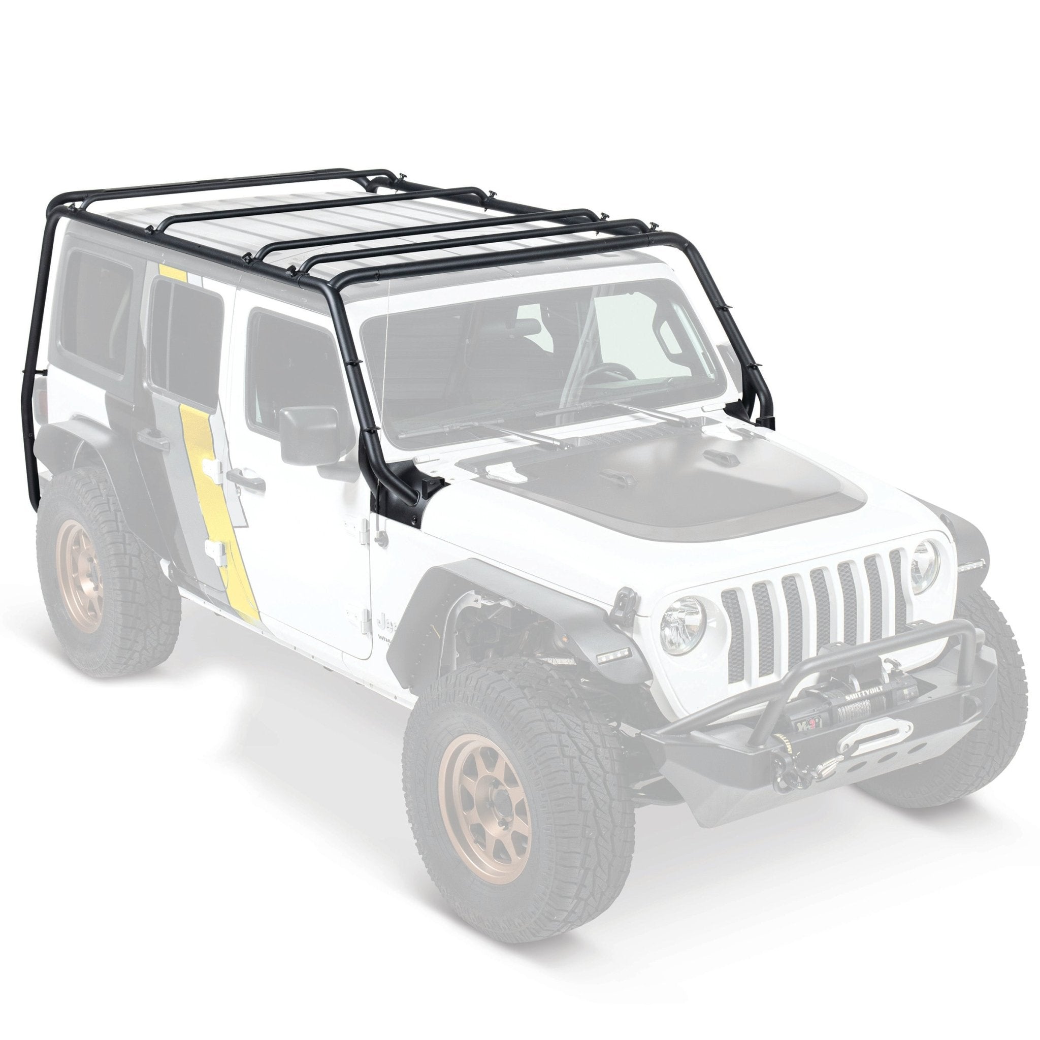 SRC Complete Roof Rack Exo Frame 2018+ Jeep Wrangler JLU — Recon
