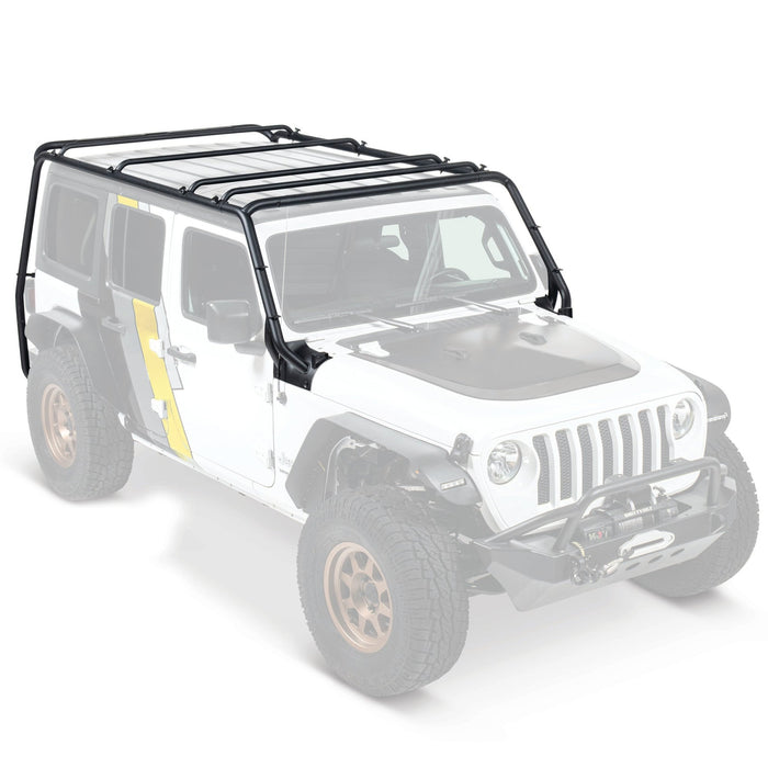 SmittyBilt SRC Complete Roof Rack Exo Frame for 2018+ Jeep Wrangler JL (4 Door) - Recon Recovery