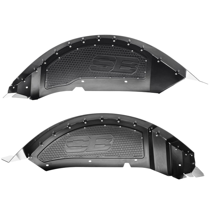 Smittybilt Aluminum Inner Fender Liner Kit For 2018 - 2026 Jeep Wrangler JL - (Front & Rear) - Recon Recovery