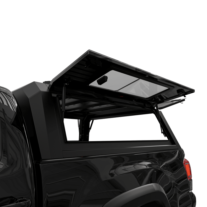 OPENROAD Bolt On Bed Cap with Sliding Side and Front Windows for 2016-2023 Toyota Tacoma - Recon Recovery
