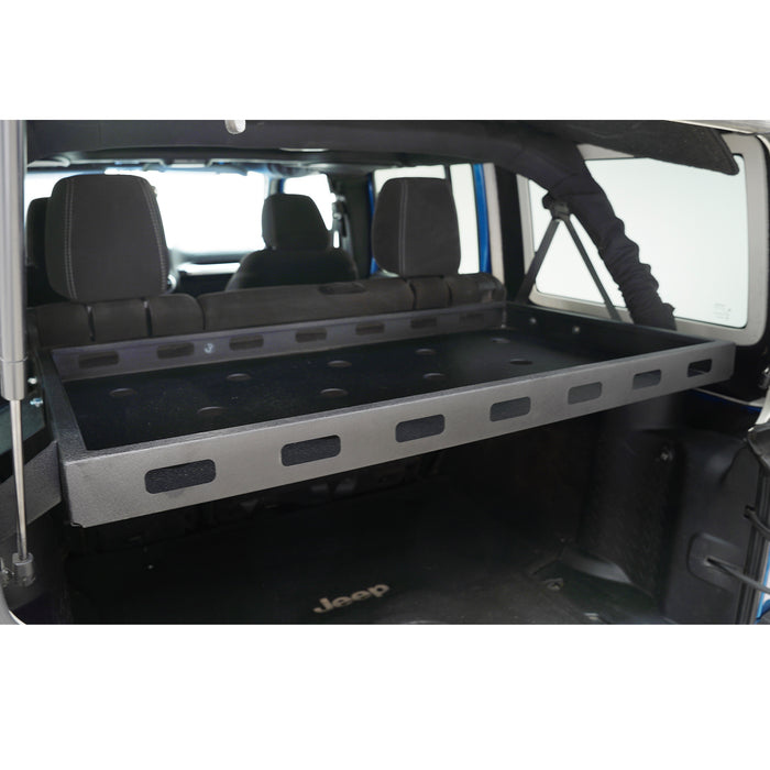 Paramount Automotive Internal Rear Storage Rack for 2007-2018 Jeep Wrangler JK - Recon Recovery