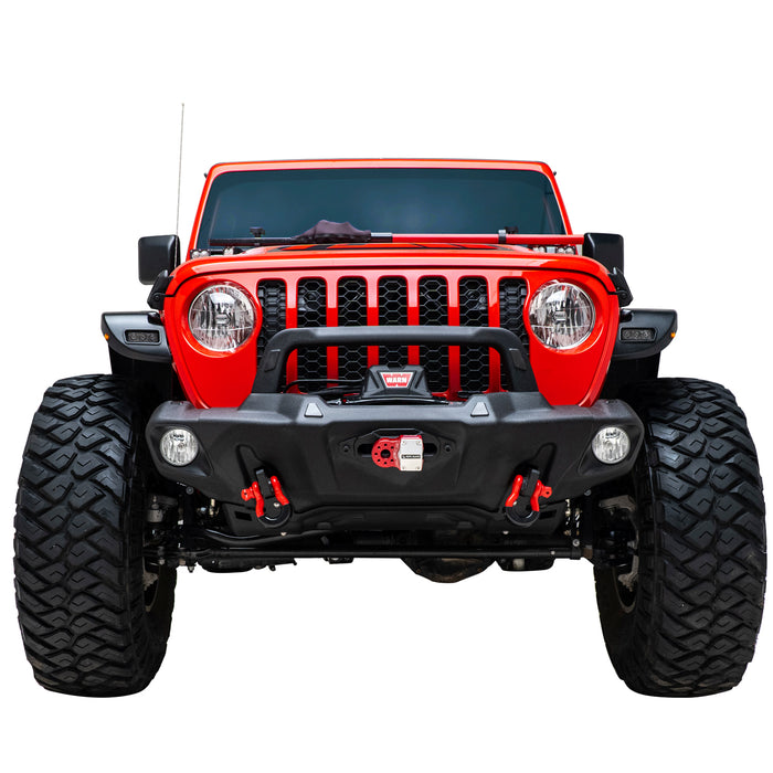 Paramount Automotive Front Bumper for 2007-2024 Wrangler JK JL & Gladiator JT - Recon Recovery
