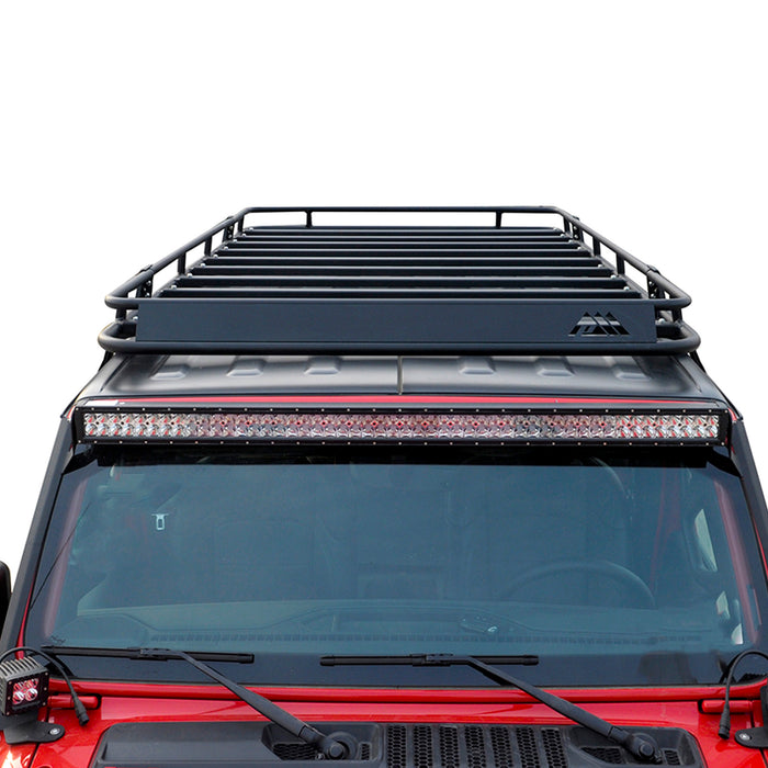 Paramount Automotive Full Length Roof Rack for 2018-2024 Jeep Wrangler JL (4Door) - NO DRILL