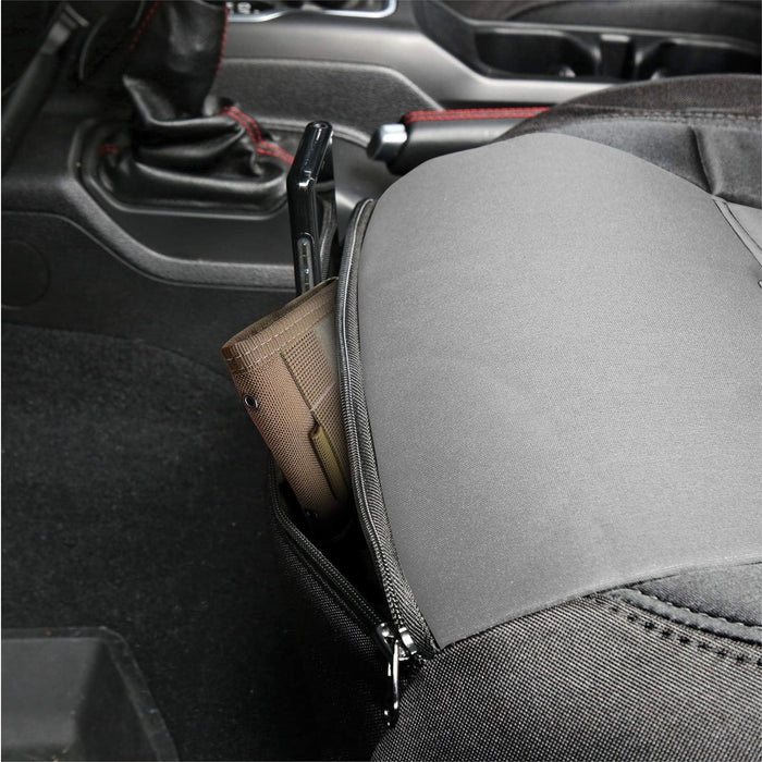 Smittybilt GEN2 Charcoal Neoprene Seat Cover Set Front & Rear For 2020-2025 Jeep Gladiator JT - Recon Recovery
