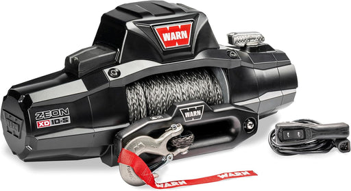 WARN ZEON XD 10 - S Winch – Fastest Line Speed | IP68K Waterproof Synthetic Rope - Recon Recovery