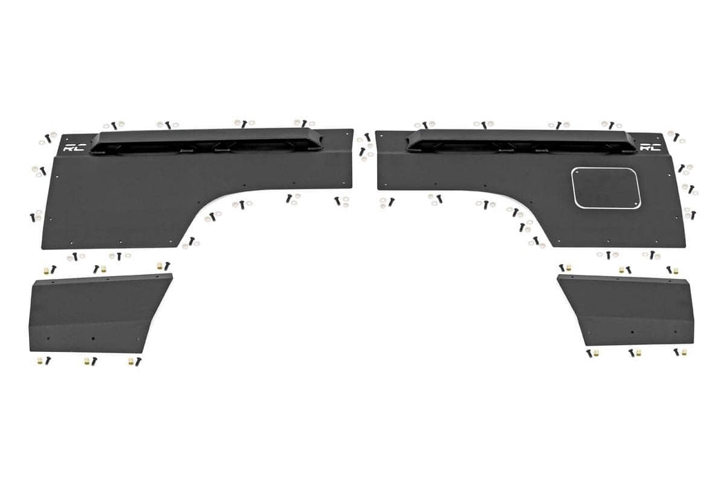 Rough Country Fender & Quarter Panel Armor for 1984 - 1996 Jeep Cherokee XJ - Recon Recovery