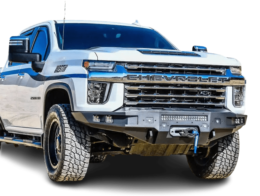 Westin Pro - Series Front Bumper for 2020 - 2023 Chevrolet Silverado 2500/3500 - Recon Recovery - Recon Recovery