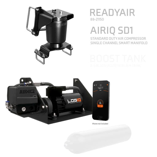 LOGIQ Ready Air Load Leveling Air Spring Kit for 2015 - 2026 Ford F - 150 - Recon Recovery - Recon Recovery