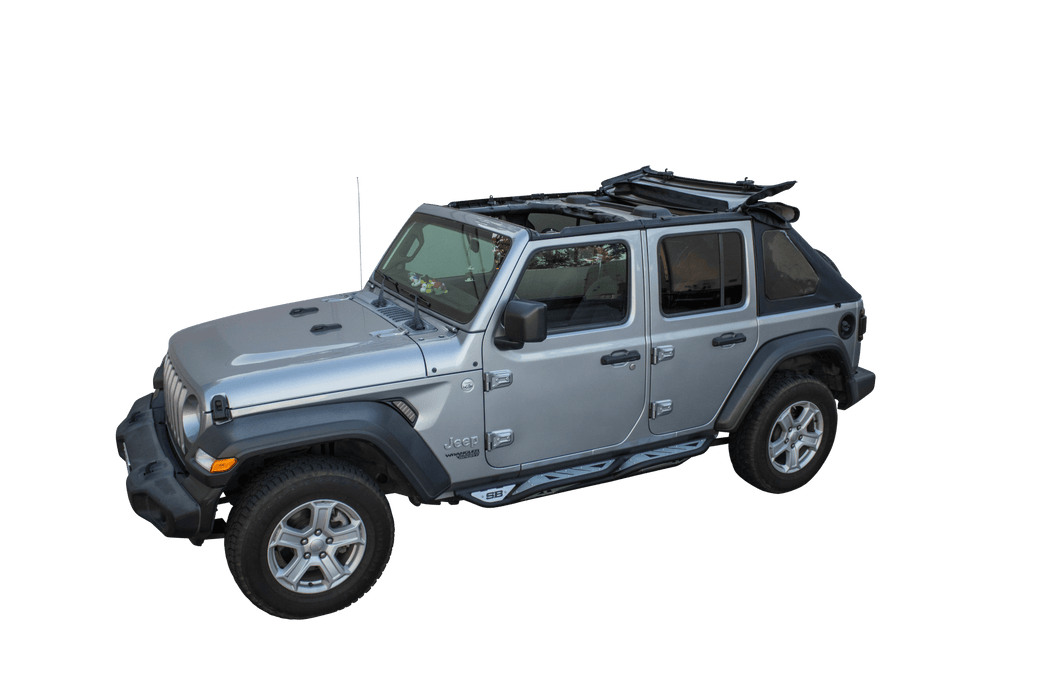 Smittybilt Slant Back Soft Top for 2018–Current Jeep JL Unlimited 4 - Door - Recon Recovery
