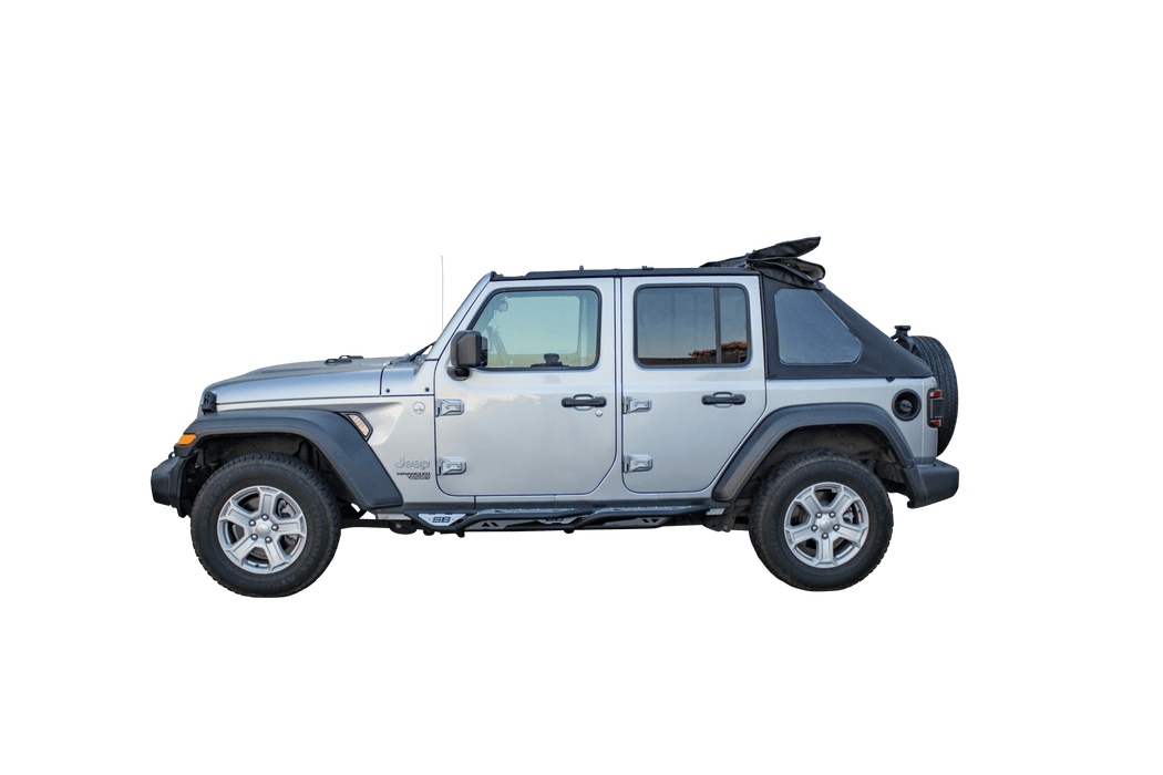 Smittybilt Slant Back Soft Top for 2018–Current Jeep JL Unlimited 4 - Door - Recon Recovery
