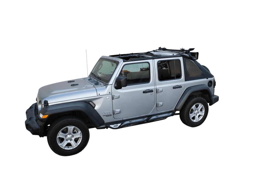 Smittybilt Slant Back Soft Top for 2018–Current Jeep JL Unlimited 4 - Door - Recon Recovery