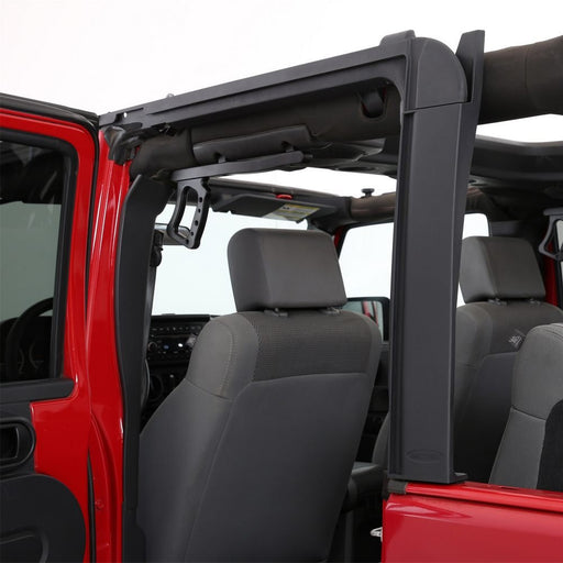 Smittybilt OEM Style Door Surrounds For Soft Top 2007 - 2018 Jeep Wrangler JKU 4 Dr - Recon Recovery - Recon Recovery