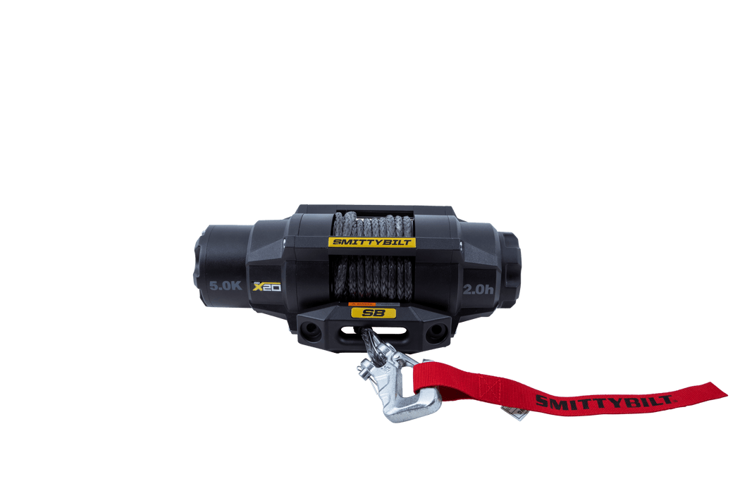 SmittyBilt X20 ATV & SxS Wireless 5,000lbs. Winch with Synthetic Rope - Recon Recovery - Recon Recovery
