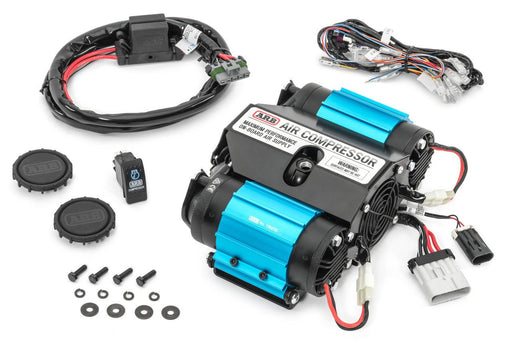 ARB Onboard Twin Motor Air Compressor Kit - 6.16 CFM 100% Duty Cycle - Recon Recovery