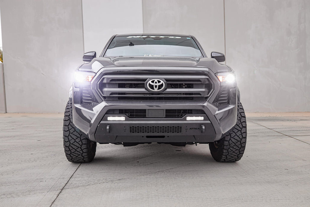 Attica 4x4 Apex Series Stealth Mid Front Bumper 2024 - 2026 Toyota Tacoma - Recon Recovery