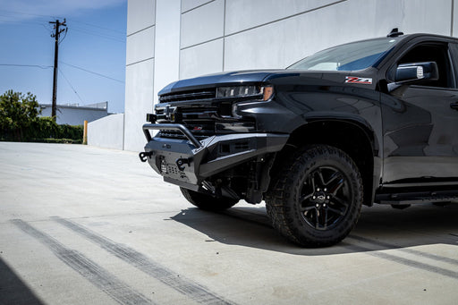 Attica 4x4 Terra Series Front Bumper 2019 - 2021 Chevrolet Silverado 1500 - Recon Recovery