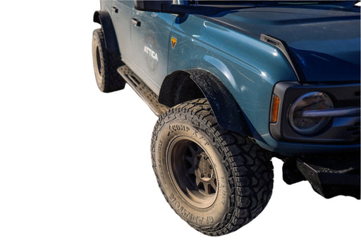 Attica 4x4 Terra Series Front Fender Flares for 2021 - 2026 Ford Bronco - Recon Recovery