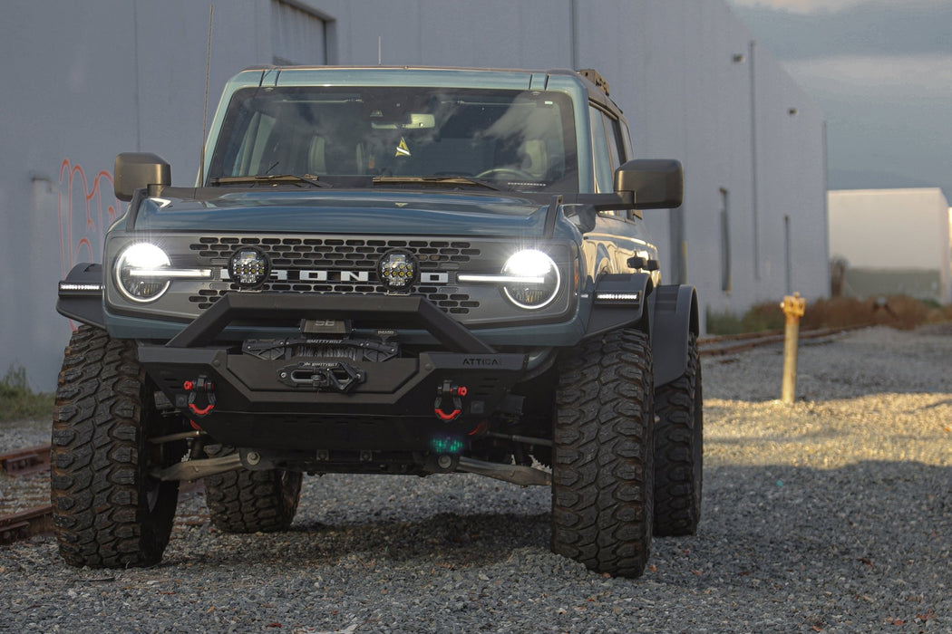 Attica 4x4 Frontier Series Front Fender Flares for 2021 - 2026 Ford Bronco - Recon Recovery - Recon Recovery