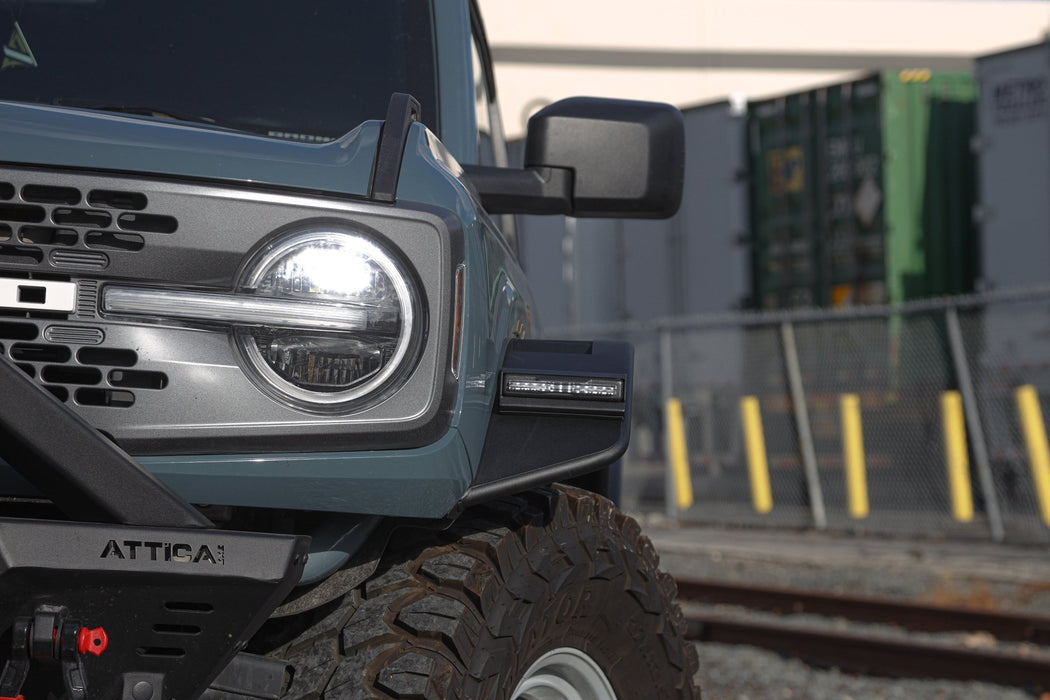 Attica 4x4 Frontier Series Front Fender Flares for 2021 - 2026 Ford Bronco - Recon Recovery - Recon Recovery