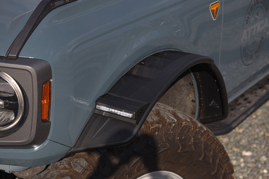 Attica 4x4 Frontier Series Front Fender Flares for 2021 - 2026 Ford Bronco - Recon Recovery - Recon Recovery