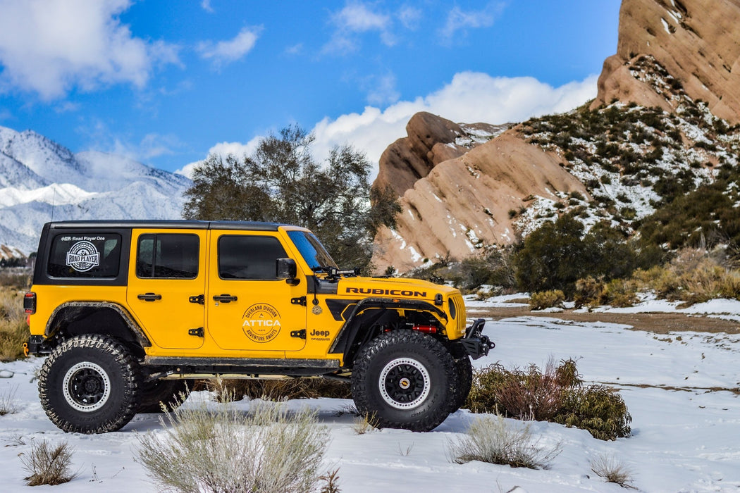 Attica 4x4 Terra Series Rear Fender Flares for 2018 - 2026 Jeep Wrangler JL - Recon Recovery - Recon Recovery