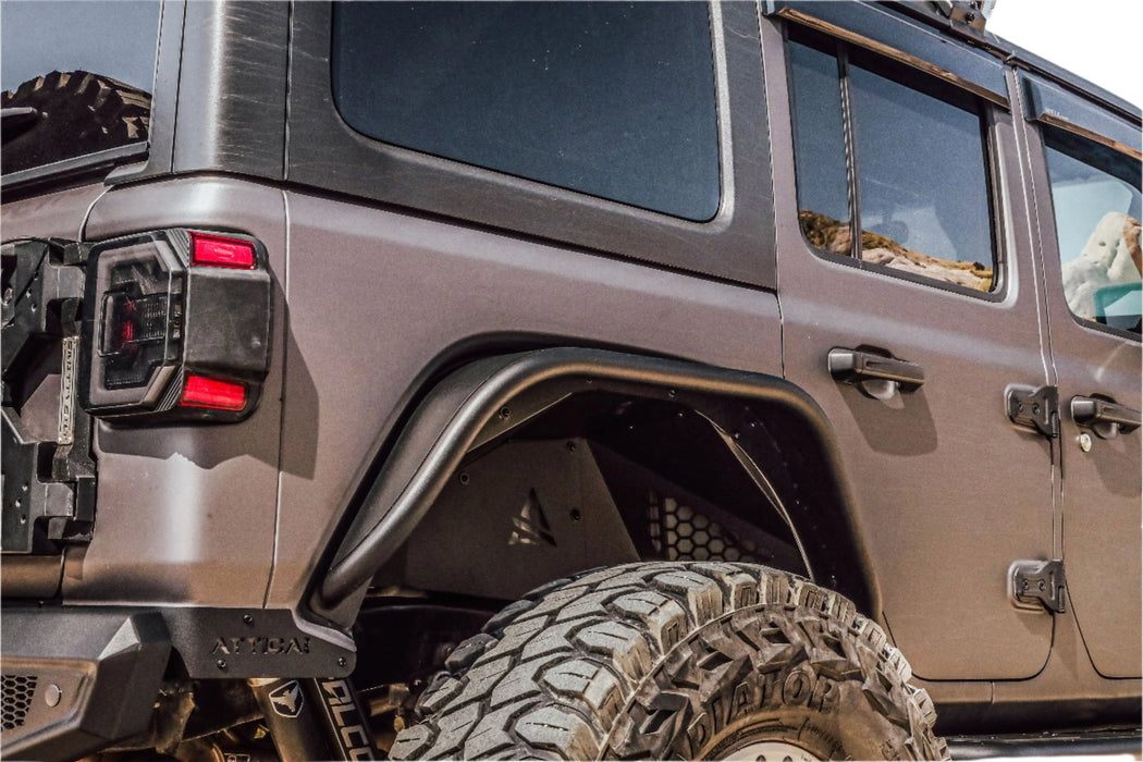 Attica 4x4 Terra Series Rear Fender Flares for 2018 - 2026 Jeep Wrangler JL - Recon Recovery - Recon Recovery