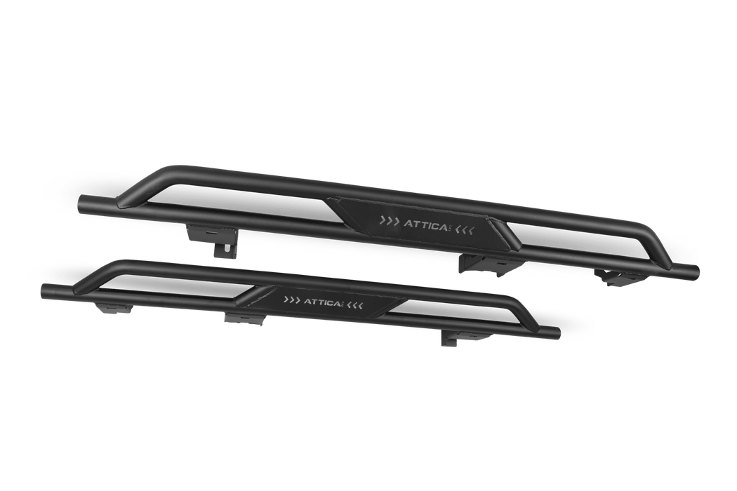Attica 4x4 Apex Series Rock Rails for 2018 - 2026 Jeep Wrangler JL - Recon Recovery - Recon Recovery