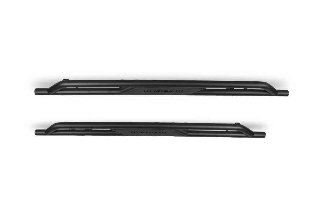 Attica 4x4 Apex Series Rock Rails for 2018 - 2026 Jeep Wrangler JL - Recon Recovery - Recon Recovery