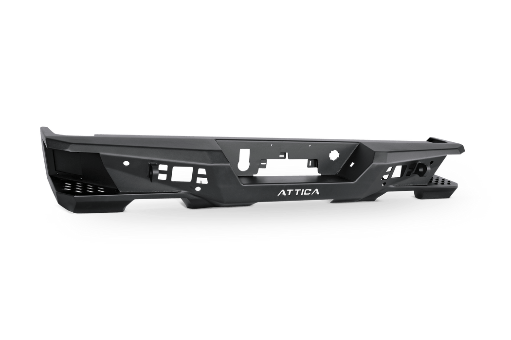 Attica 4x4 Terra Series High Clearance Rear Bumper for 2019 - 2026 Chevy Silverado 1500 - Recon Recovery