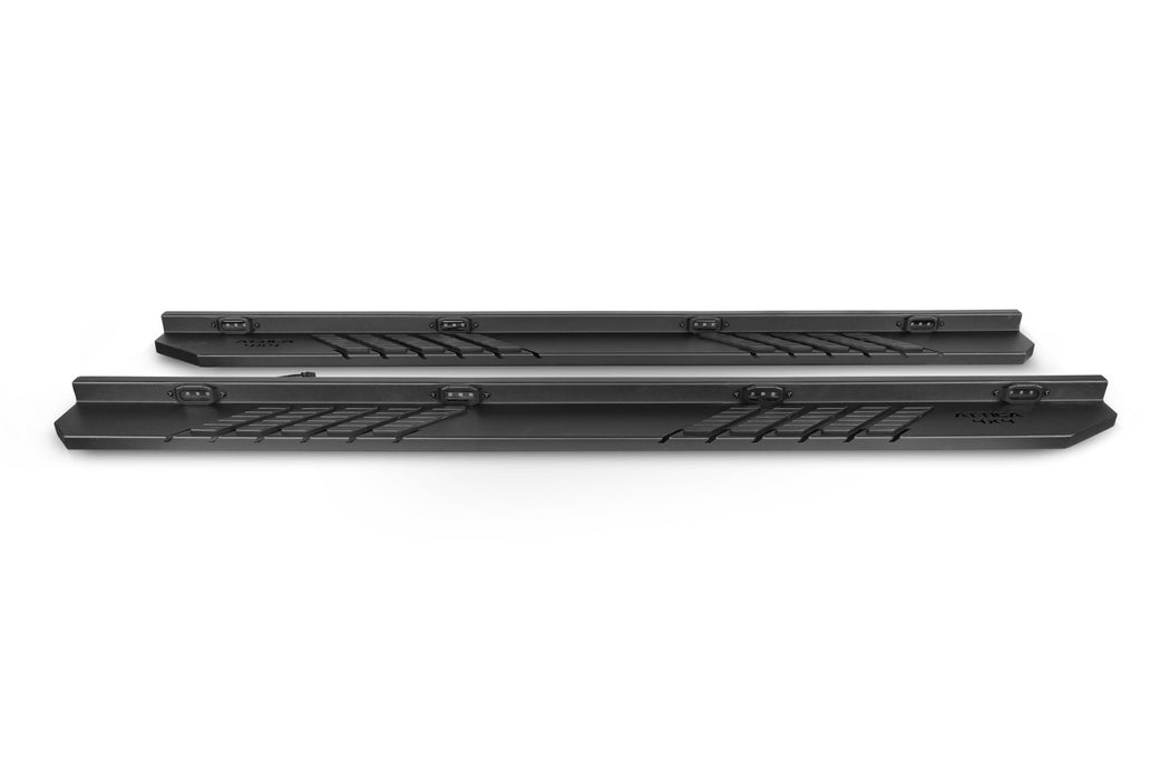 Frontier Series Running Boards for 2007 - 2019 Chevy Silverado 1500 2500 3500 Crew Cab - Recon Recovery