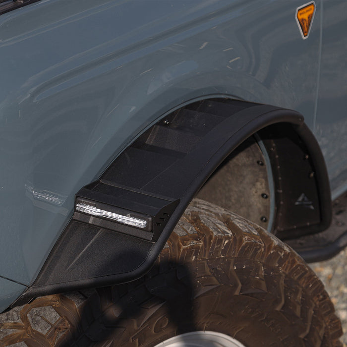 Attica 4x4 Frontier Series Front Fender Flares for 2021 - 2026 Ford Bronco - Recon Recovery - Recon Recovery