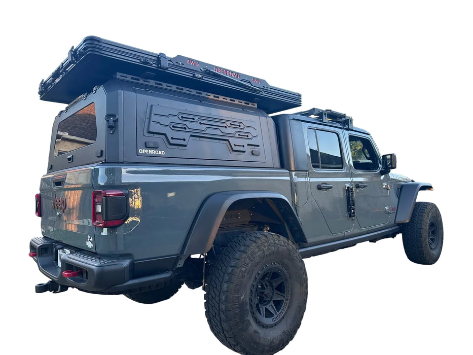 Openroad Aluminum Light Weight Modular Truck Cap for 2019-2026 Jeep Gladiator JT