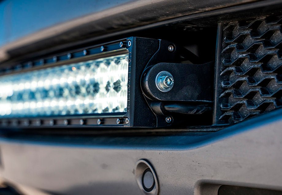 22" Bumper Hidden LED Light Bar Brackets Kit For 2019-2022 Ford Ranger - Recon Recovery