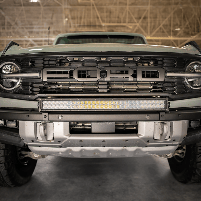 Bumper Light Bar Mount Fits 2021+ Ford Bronco Raptor - Recon Recovery
